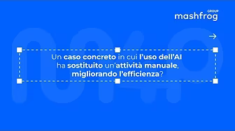 Can you share a real example where AI replaced a manual task and improved efficiency?