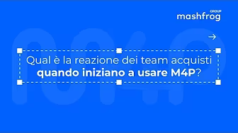 How do procurement teams react when they start using M4P?