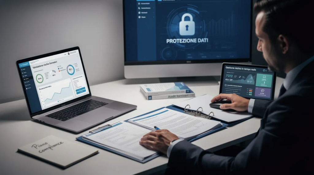 Cybersecurity nella supplier qualification: controlli verticali e orizzontali con AI